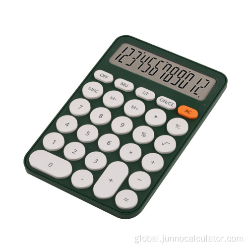 12 Digit Calculator Functions Colorful big screen upgraded electronic cute calculator Factory